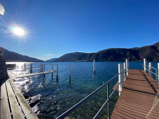 Ferien Am Luganer See Mit Seesicht بيسون المظهر الخارجي الصورة