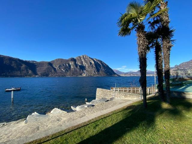 Ferien Am Luganer See Mit Seesicht بيسون المظهر الخارجي الصورة